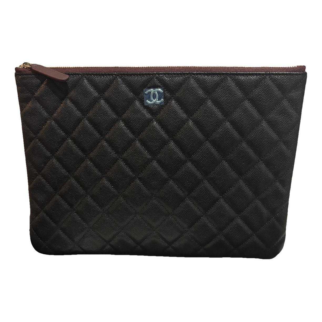 Timeless/Classique leather clutch bag