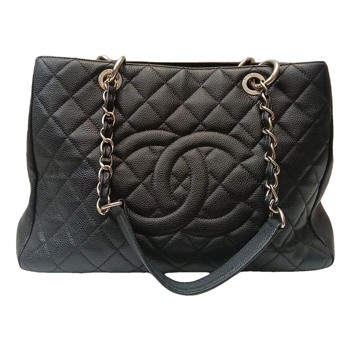 Grand shopping leather tote