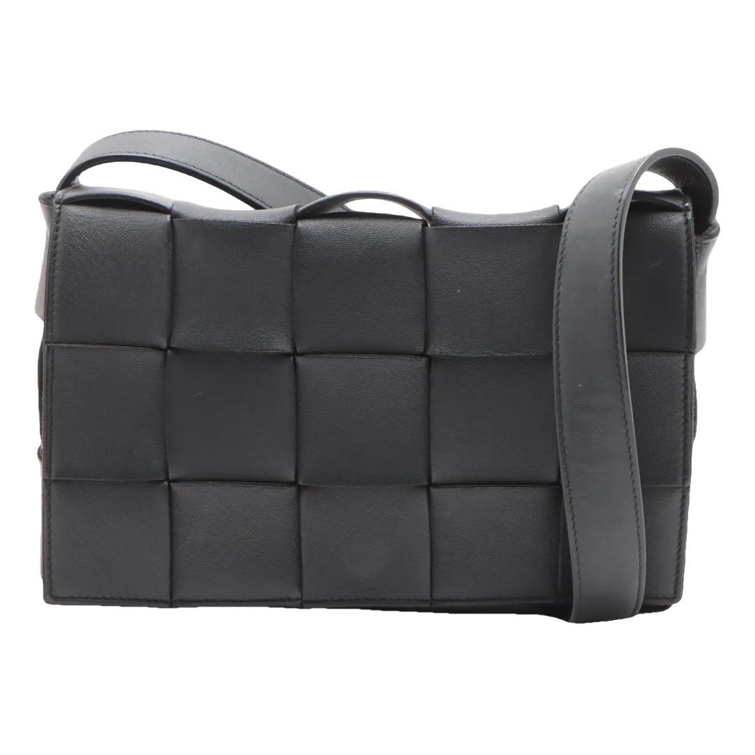 Cassette leather crossbody bag