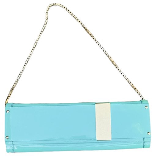 Vinyl clutch bag