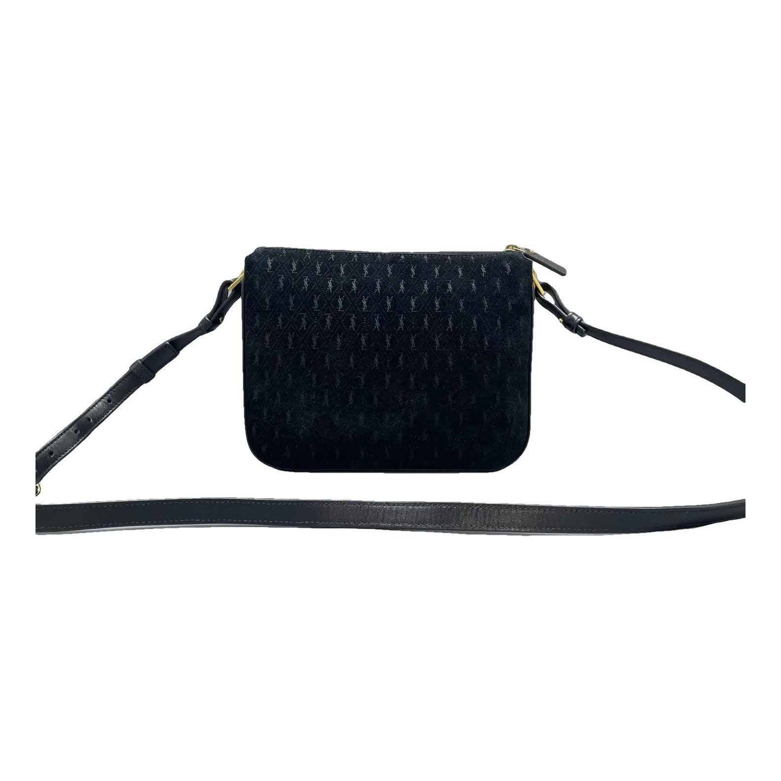 Velvet handbag