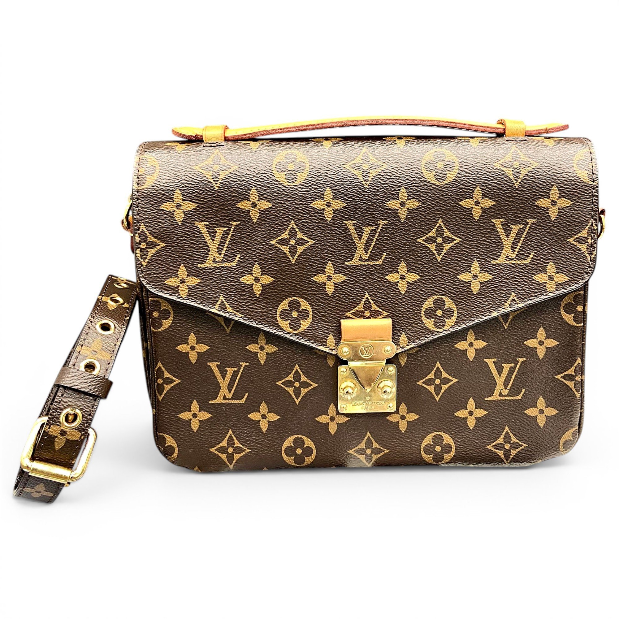 Metis leather handbag