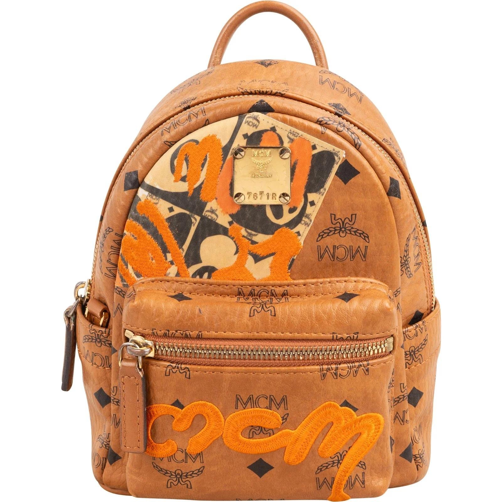 Stark leather backpack