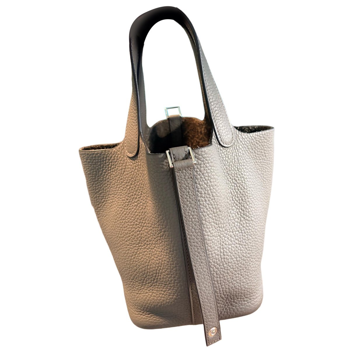 Picotin leather handbag