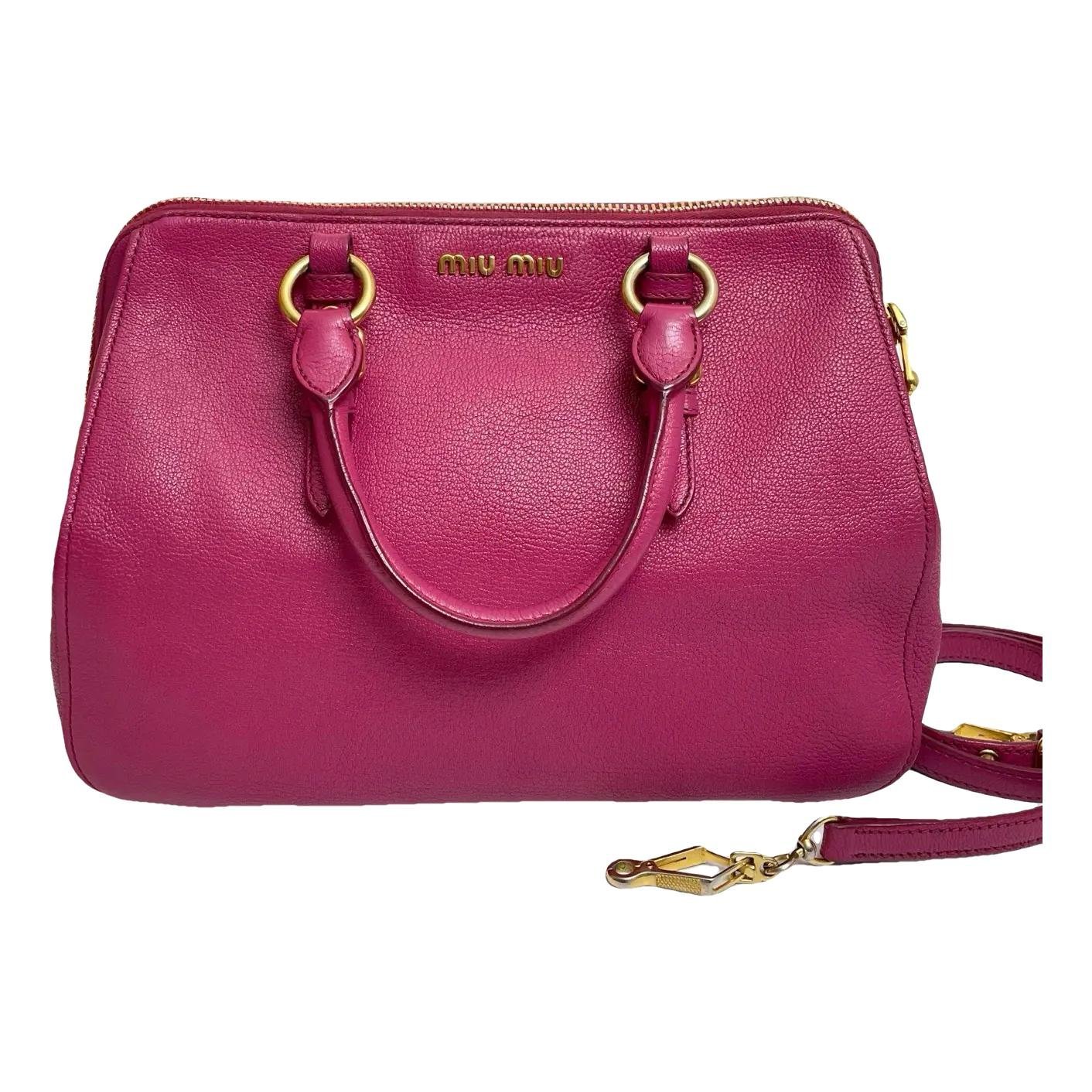 Vitello leather handbag