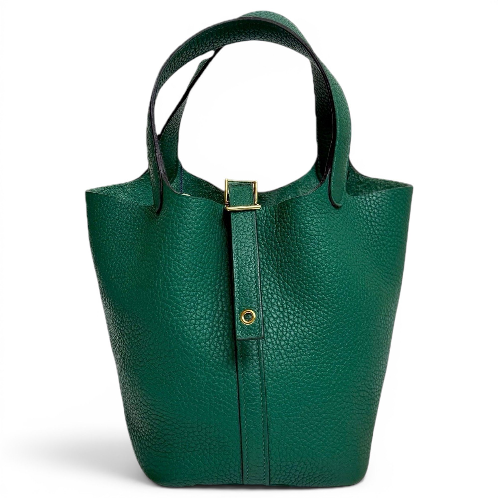Picotin leather handbag