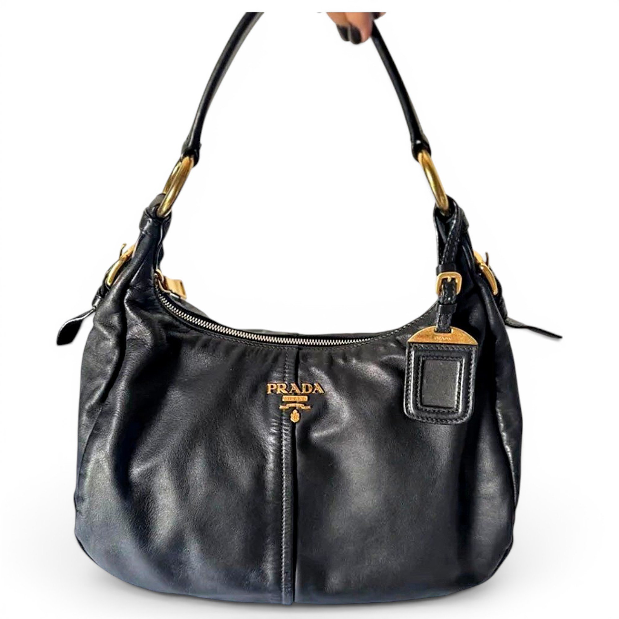 Cleo leather handbag