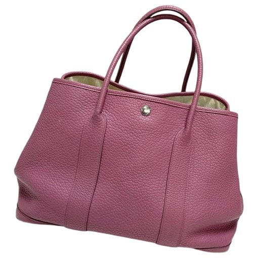 Garden Party leather handbag
