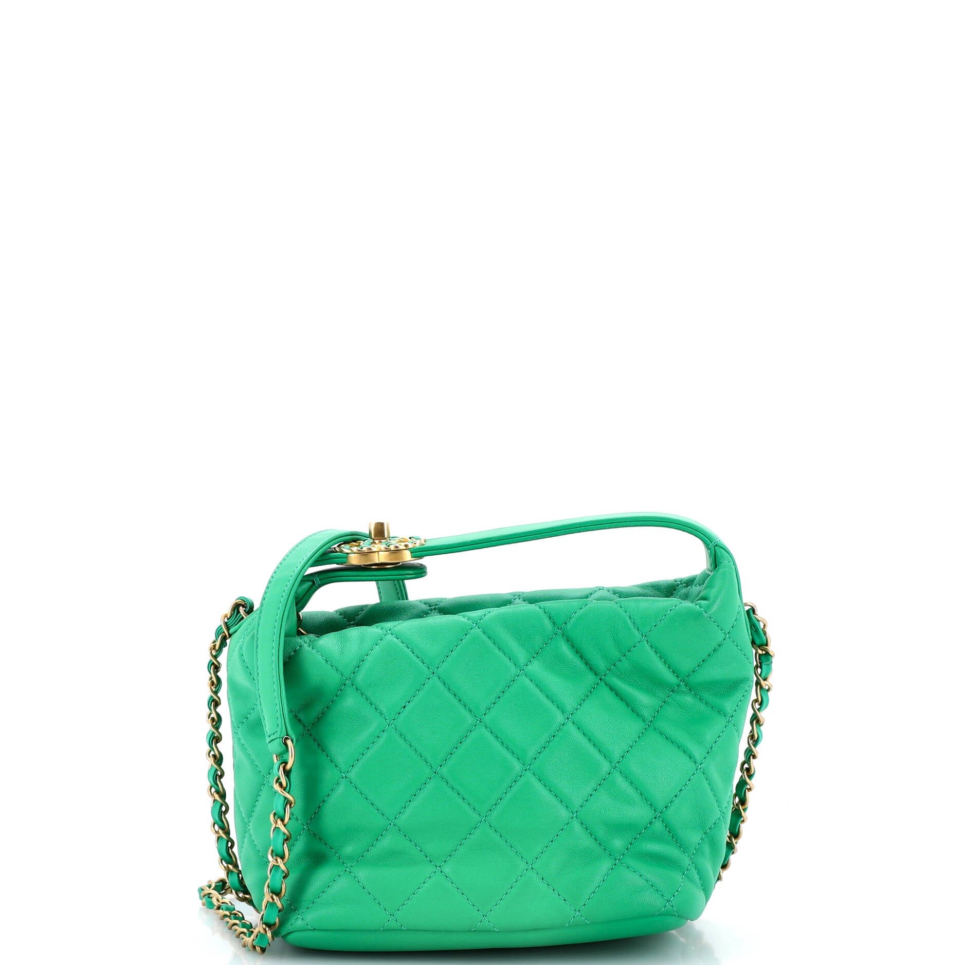Perfect Meeting Hobo Quilted Lambskin Small