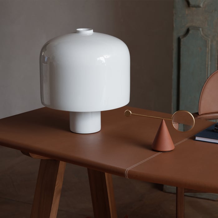 Kaolin Halo Table Lamp