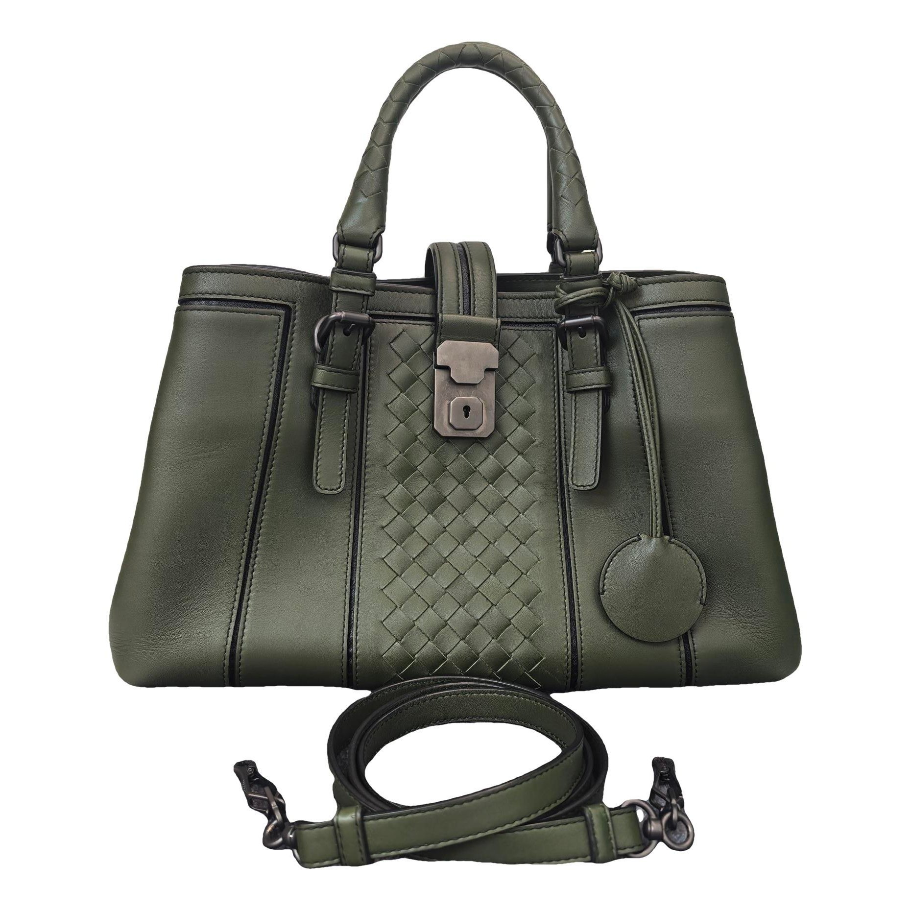 Roma leather handbag