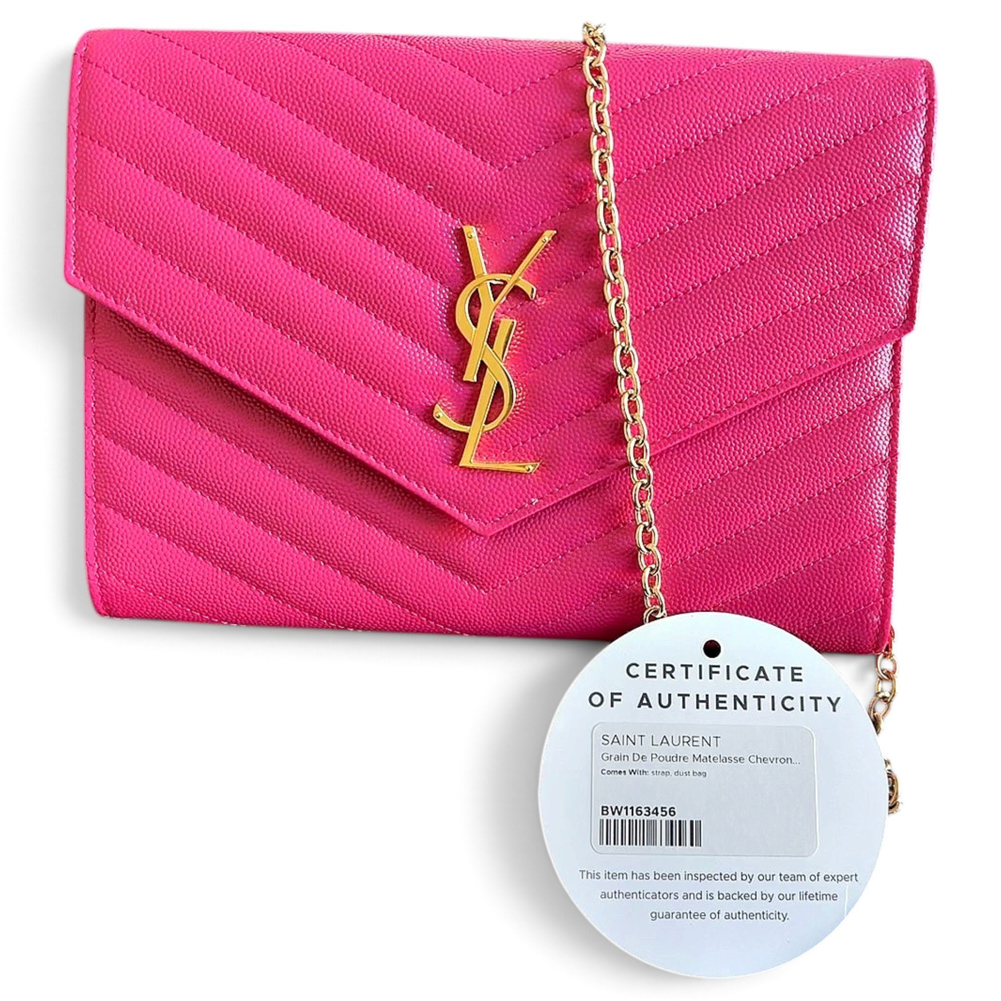 Cassandre leather clutch bag