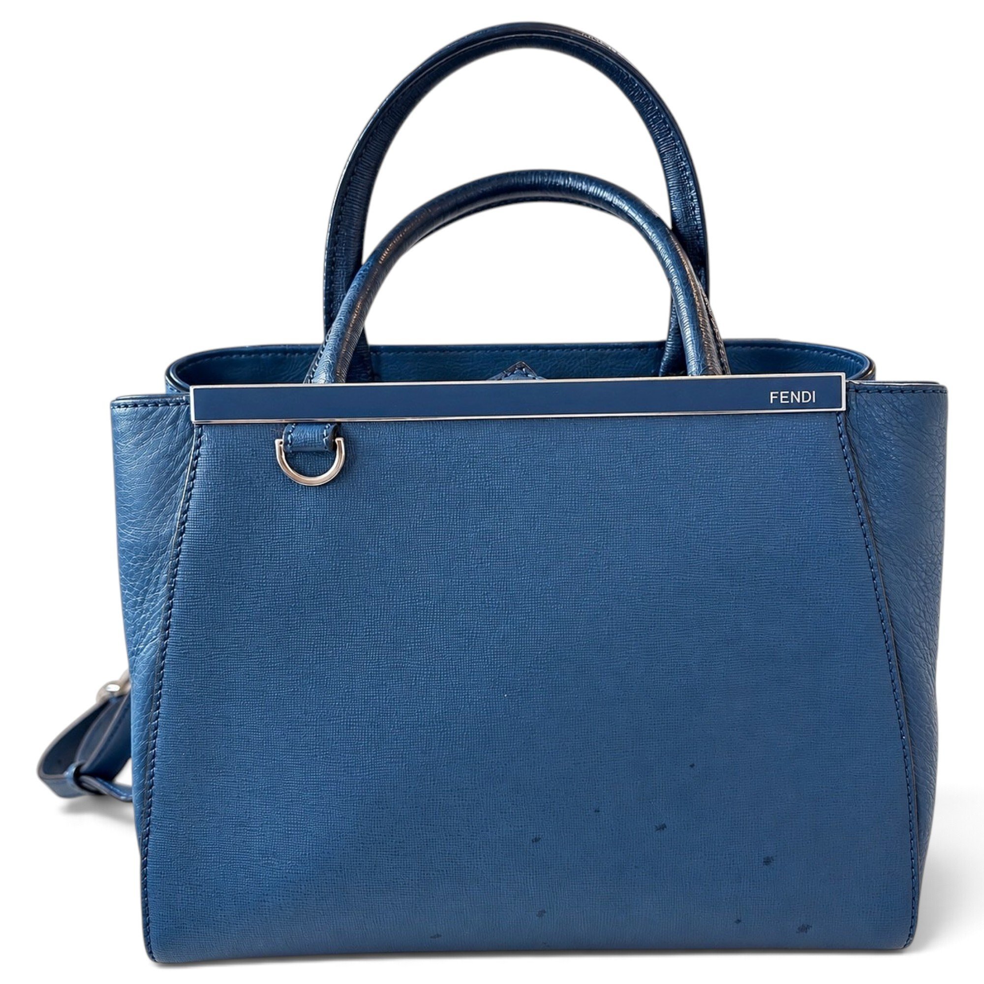 Dot Com leather handbag