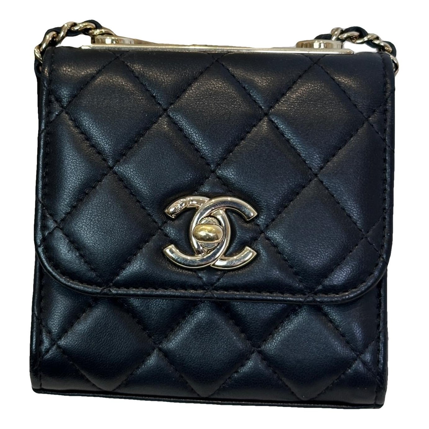 Wallet On Chain Timeless/Classique leather crossbody bag