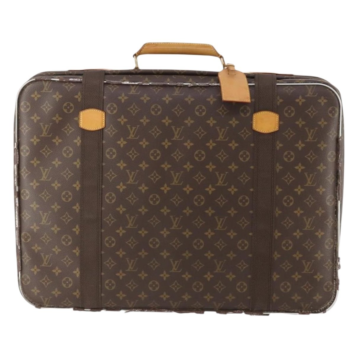 Leather bowling bag