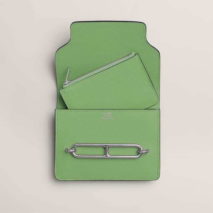 Vert Criquet Roulis Slim Wallet