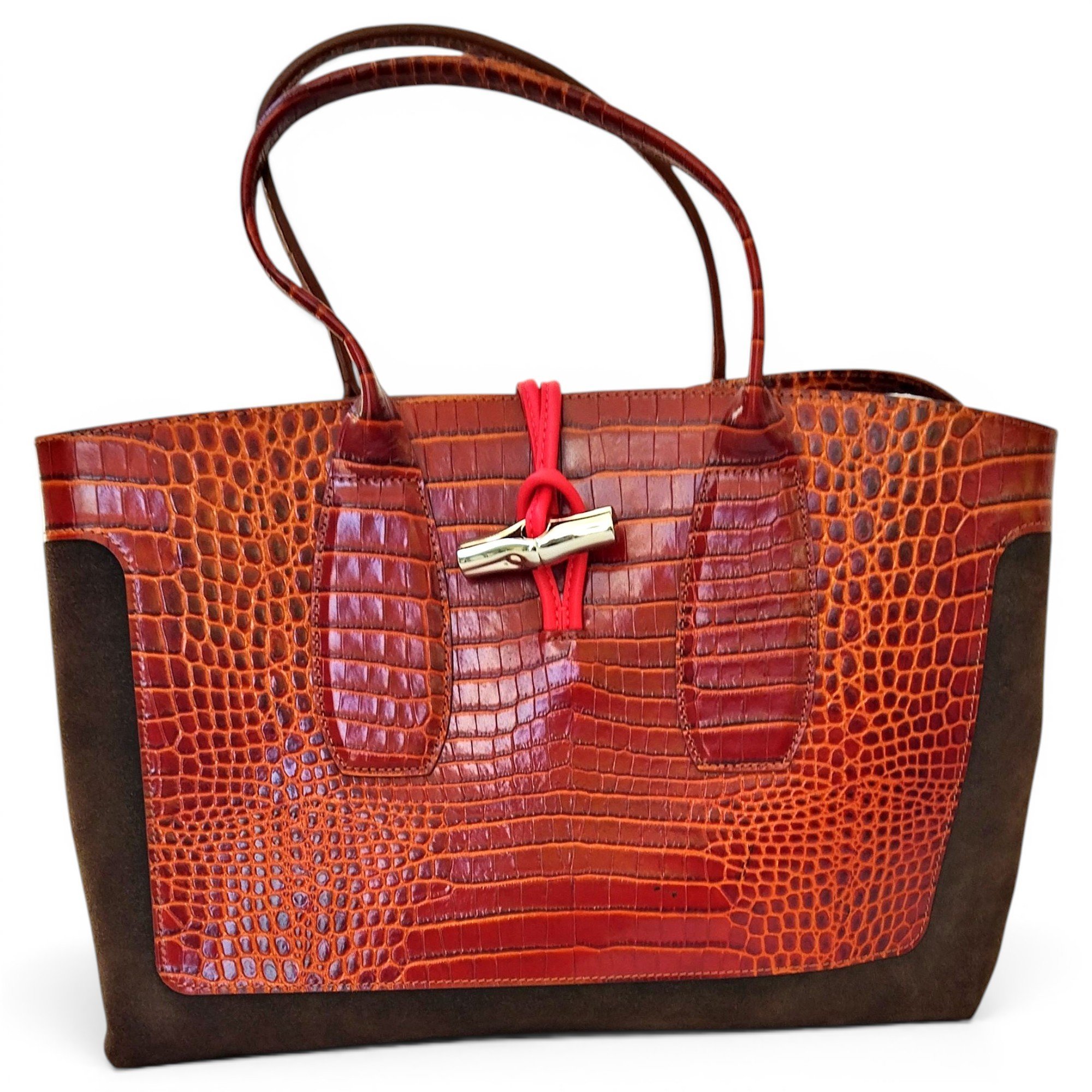 Roseau leather handbag