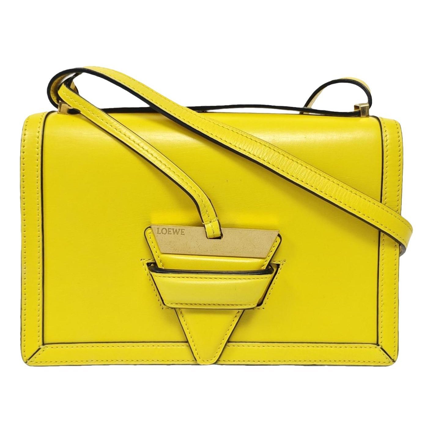 Barcelona leather handbag
