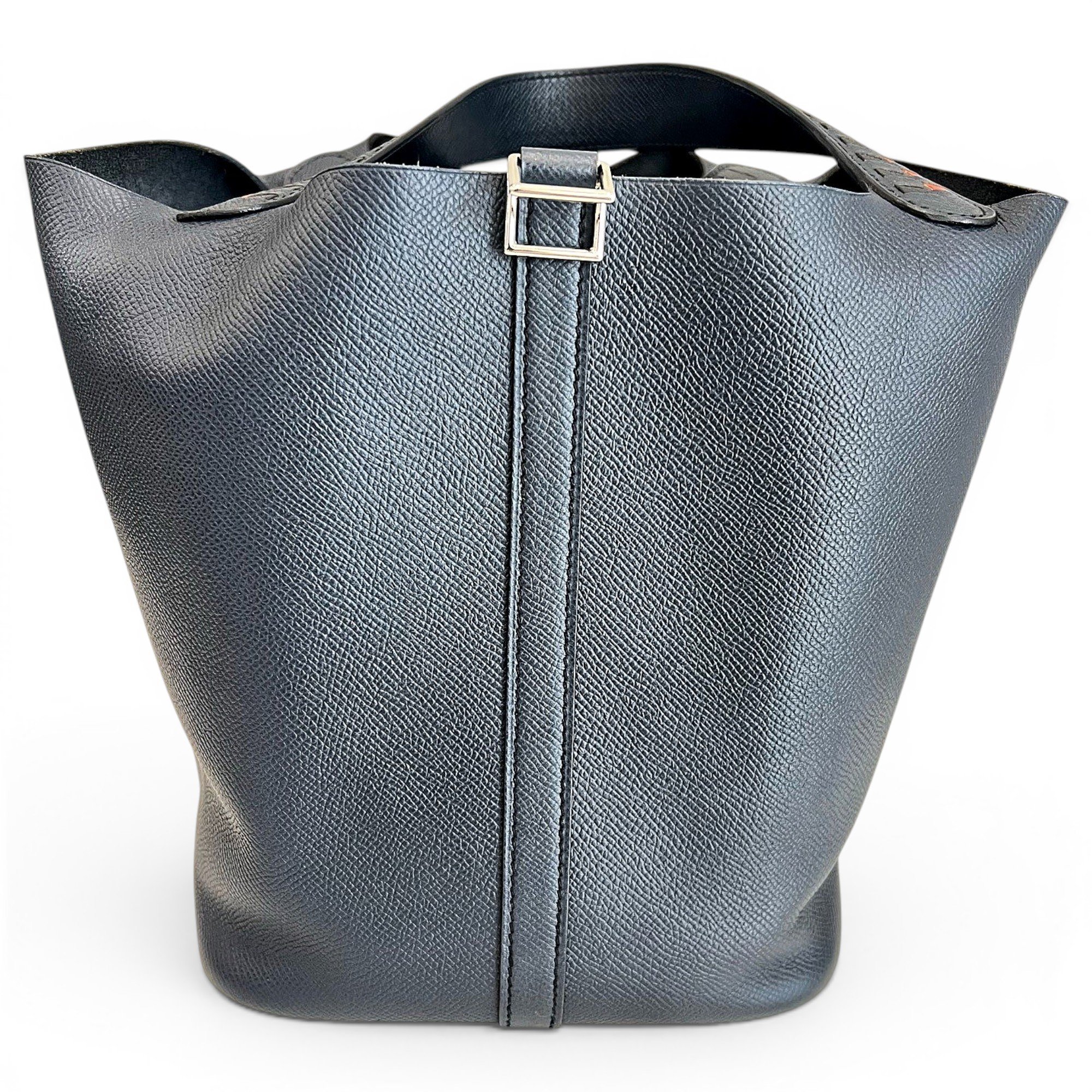 Picotin leather handbag