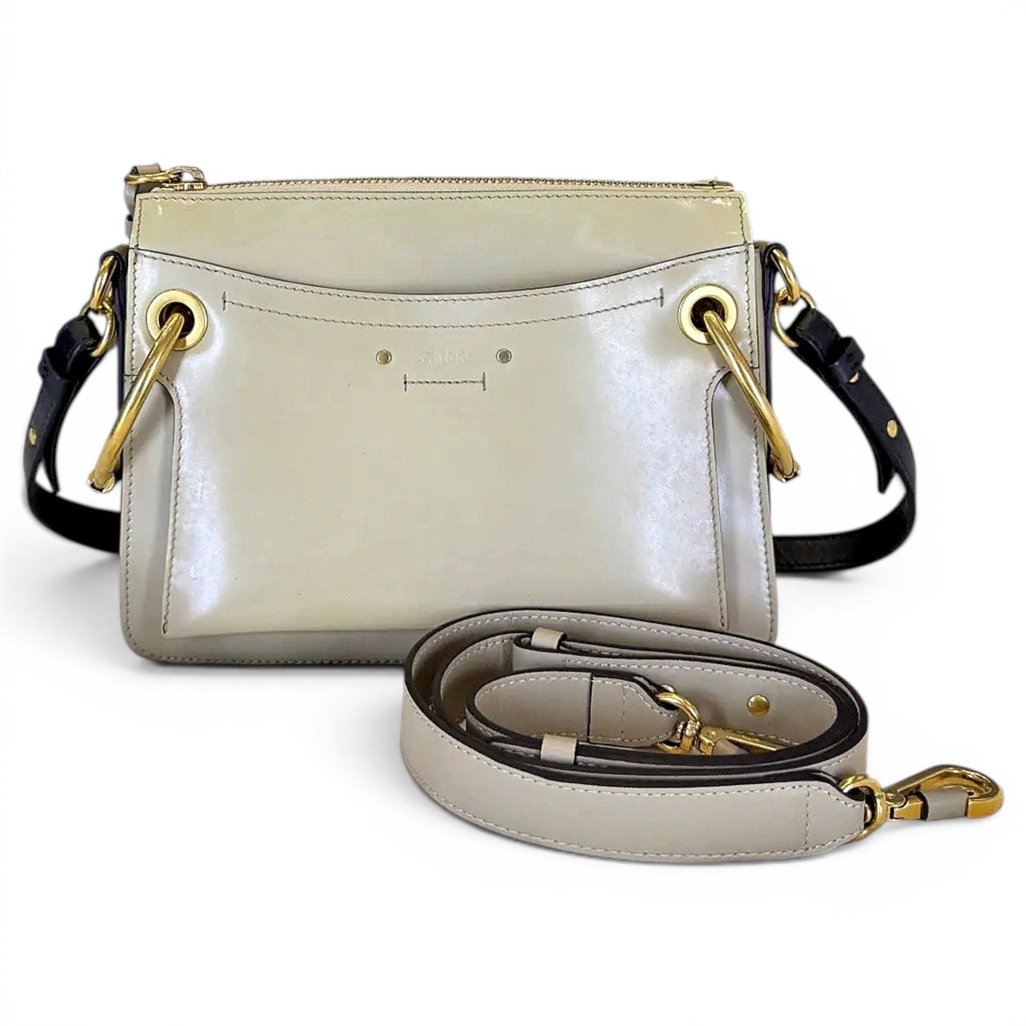 Roy leather crossbody bag