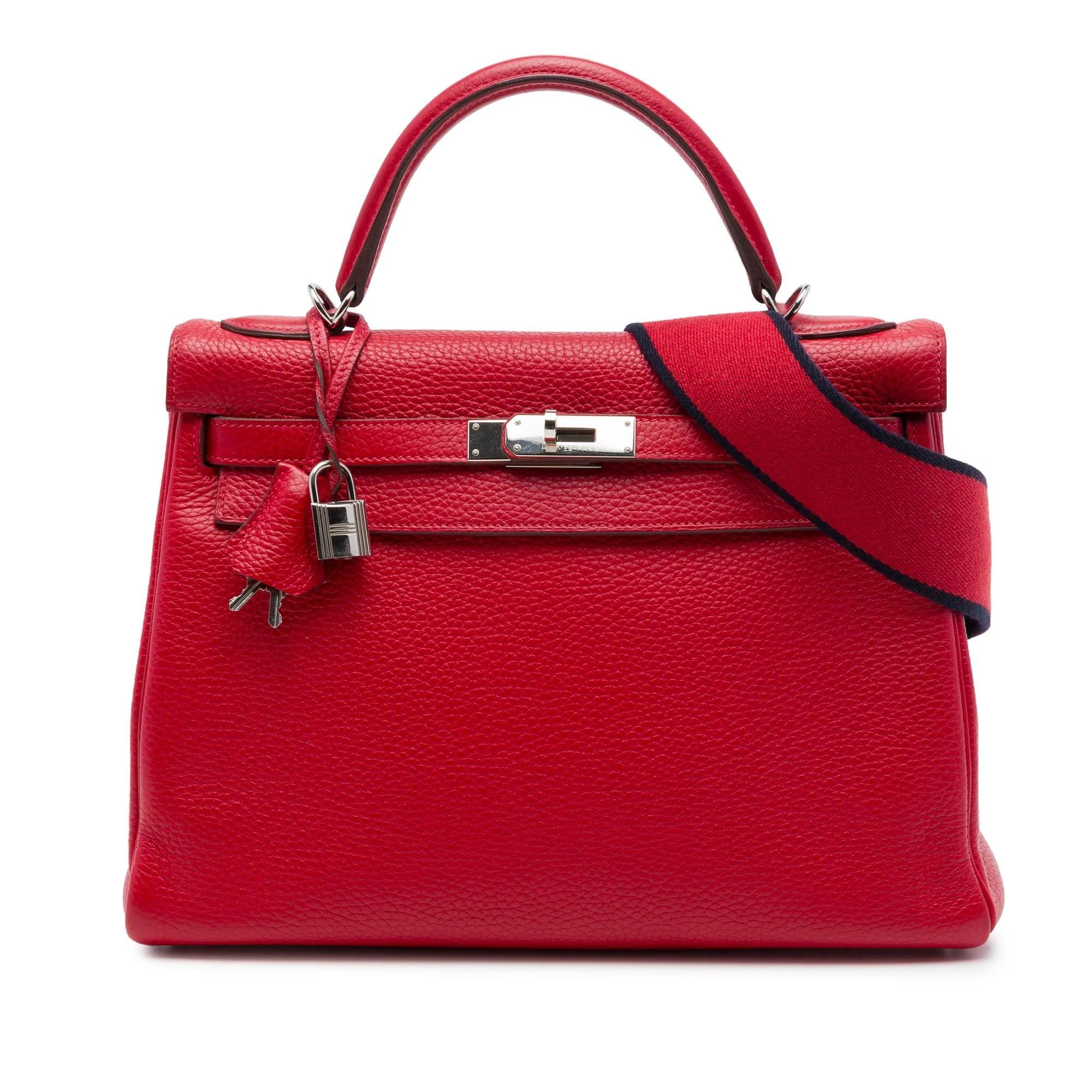 Kelly 32 pony-style calfskin bag