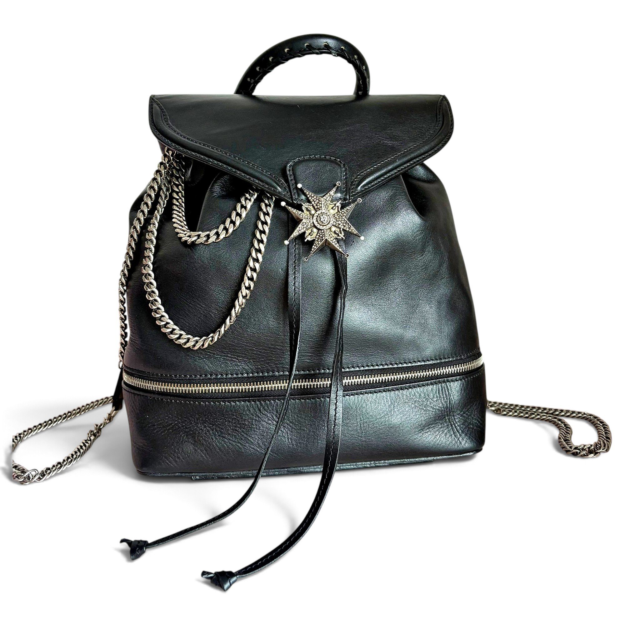 Alexander McQueen Heroine leather backpack