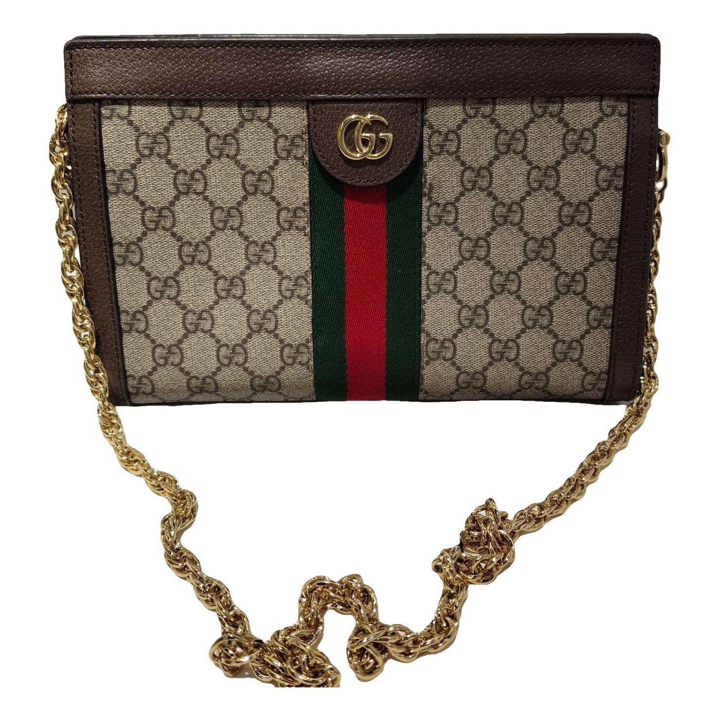 Ophidia Chain leather handbag