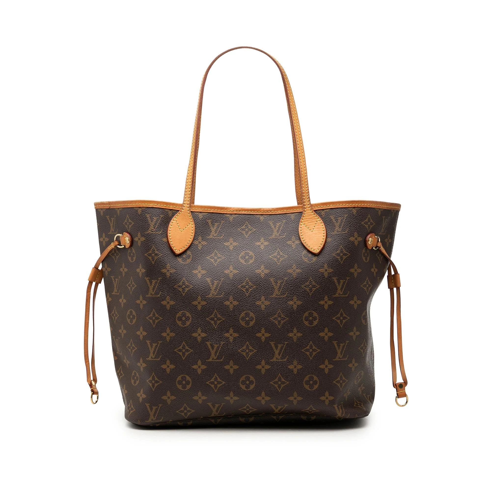 Neverfull leather tote
