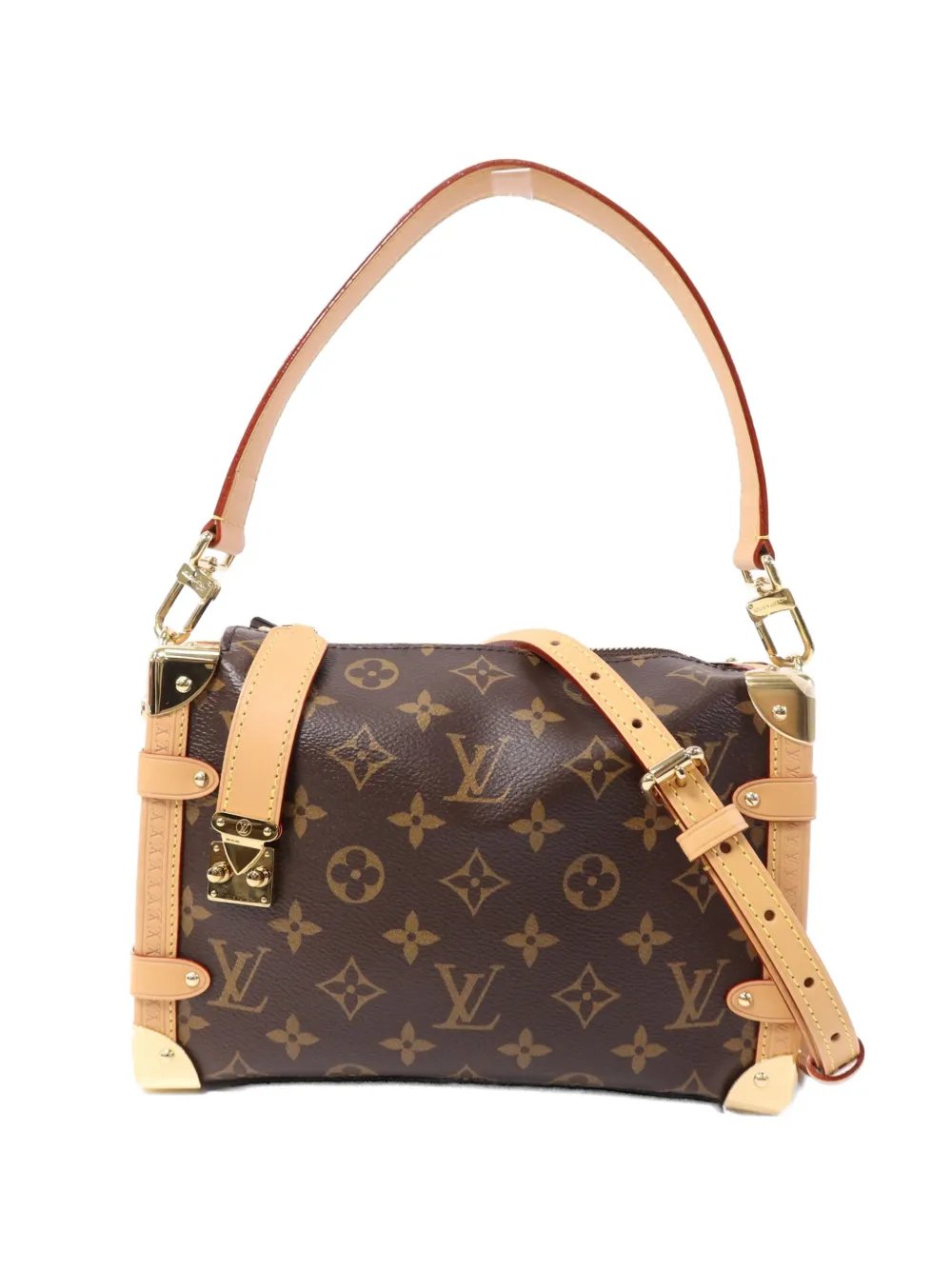 Side Trunk Monogram-pattern shoulder bag