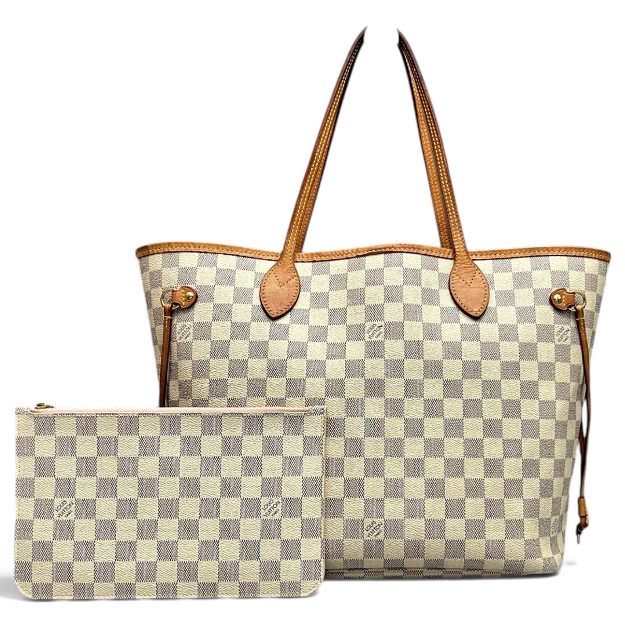 Neverfull leather tote