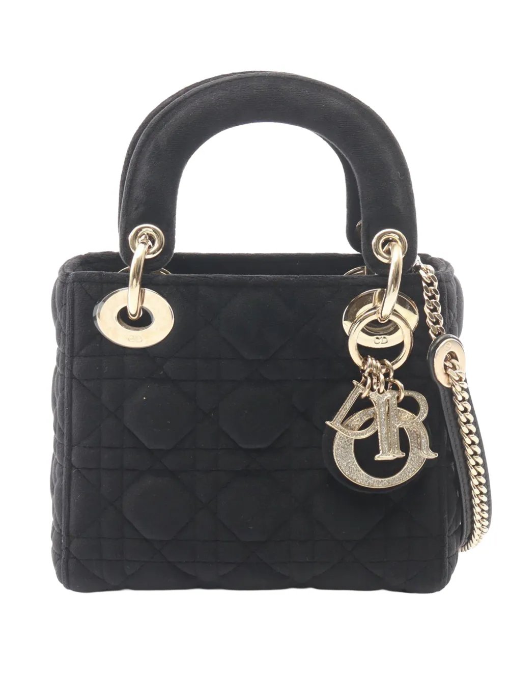 2010-2026 Mini Nylon Cannage Lady Dior satchel