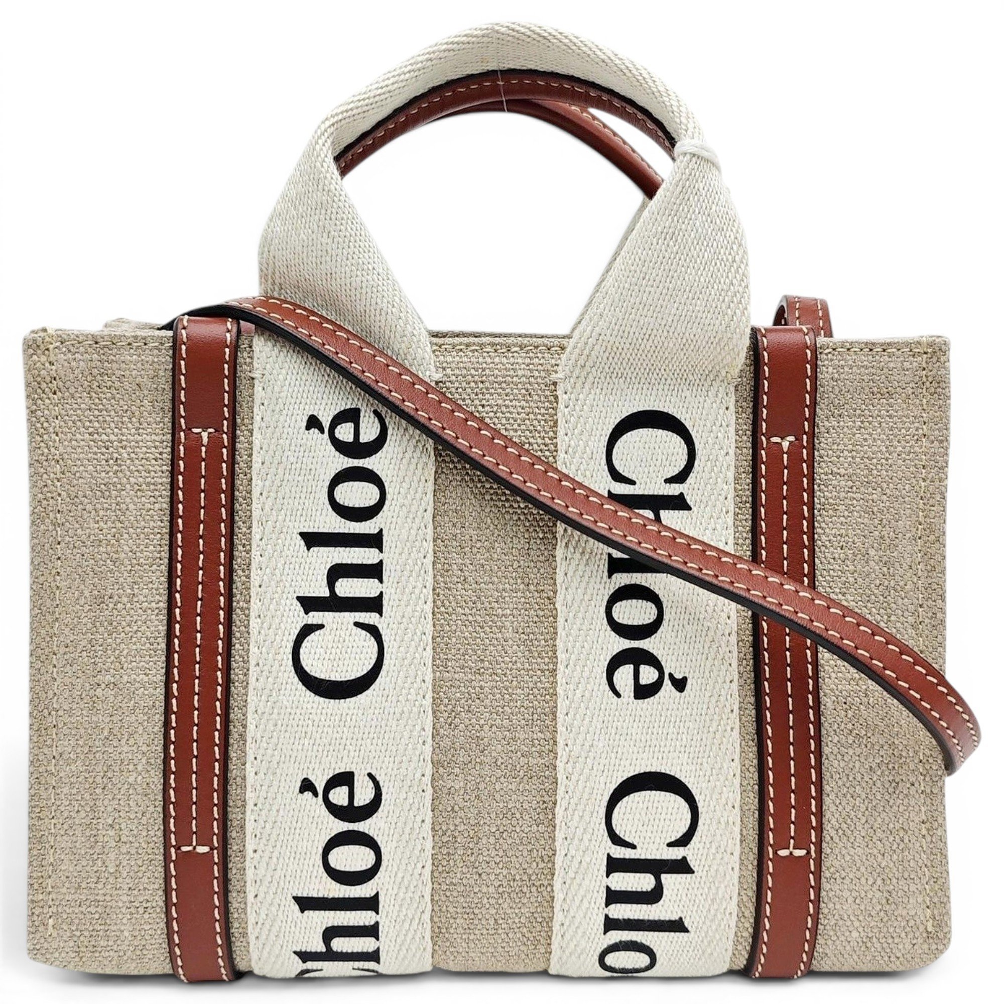 Woody cloth handbag