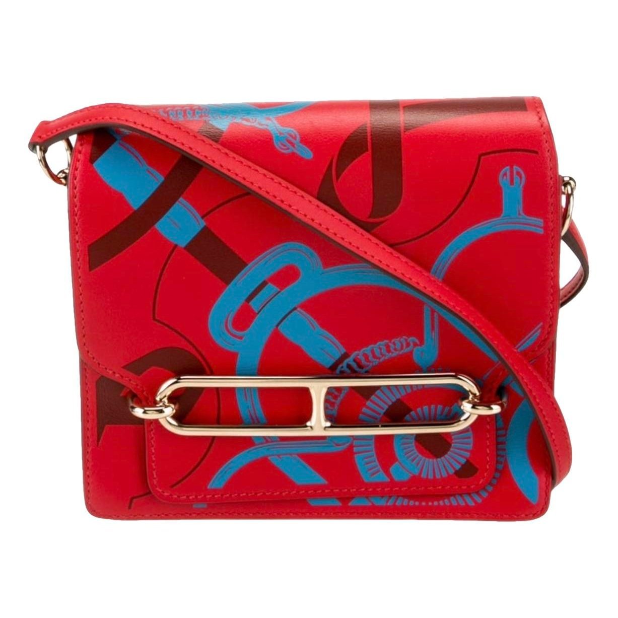 Roulis leather handbag