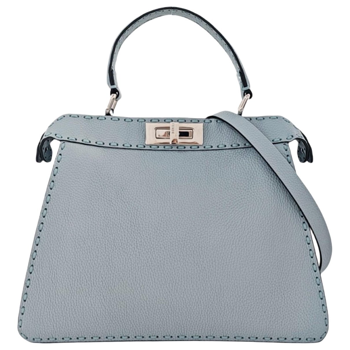 Peekaboo leather handbag