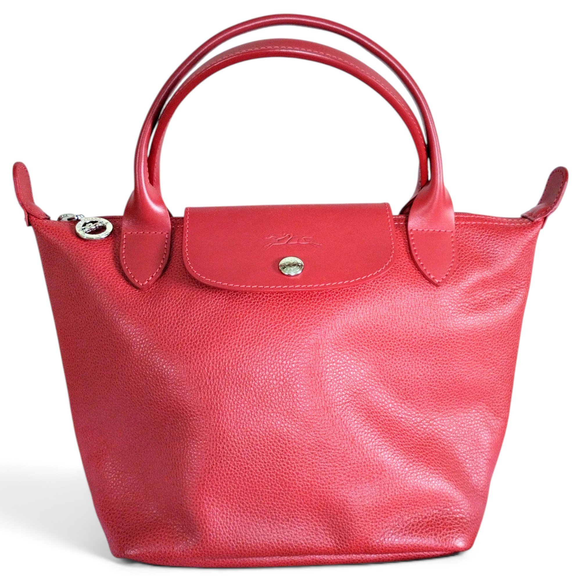 Pliage leather handbag