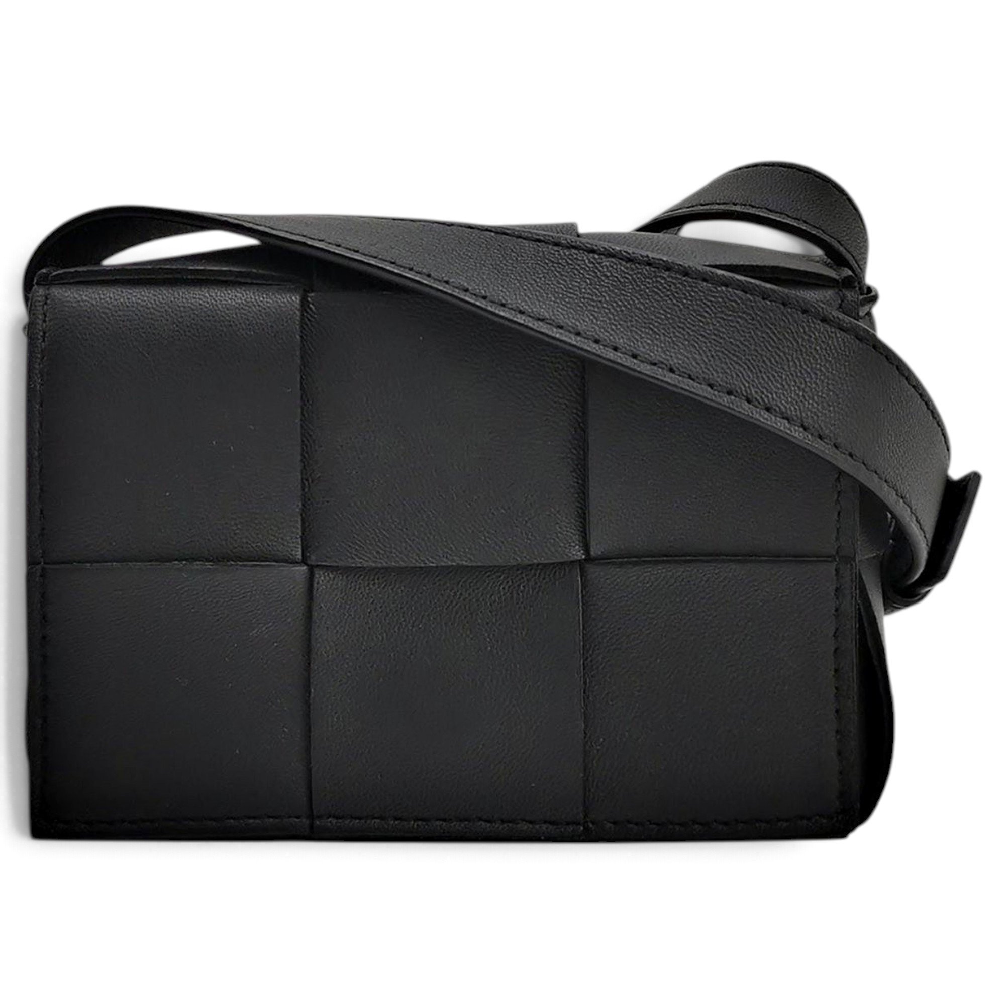 Brick Cassette leather handbag