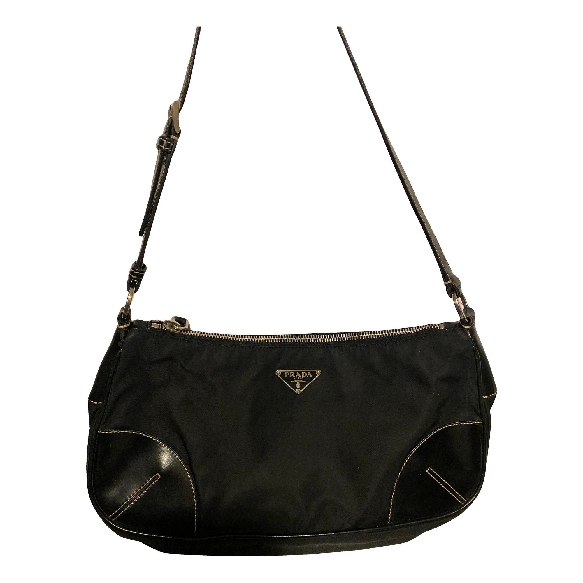 Re-Nylon clutch bag