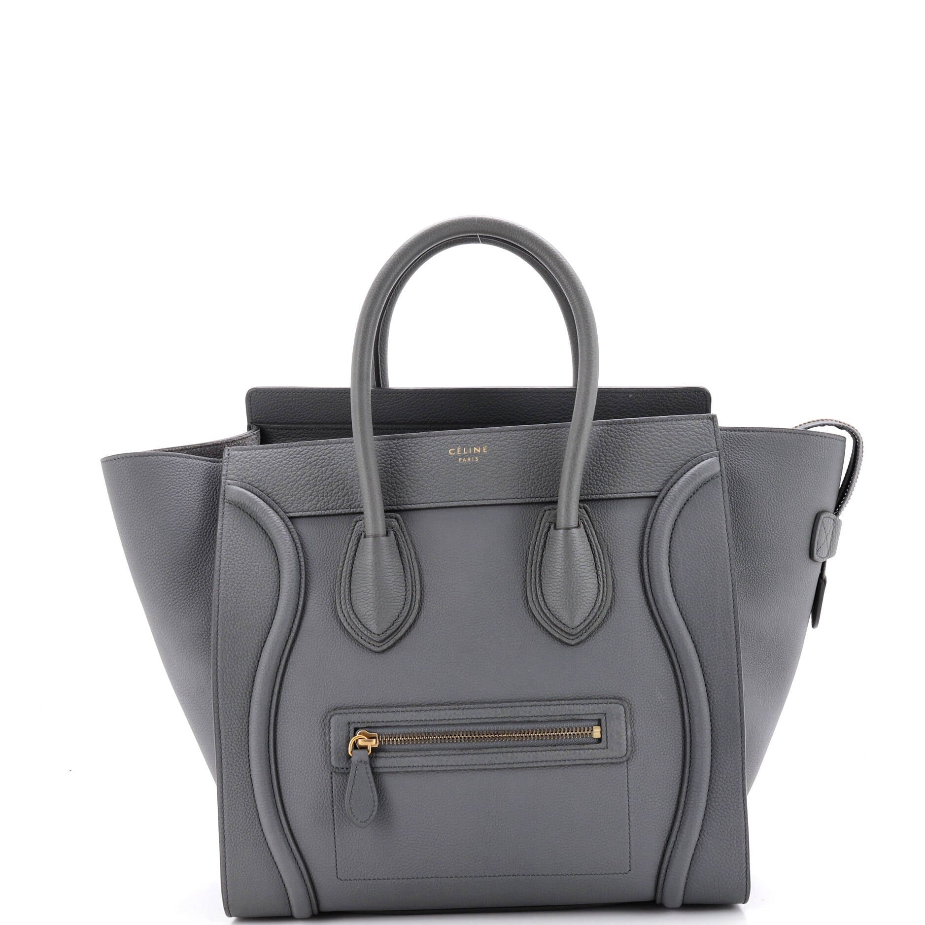 Luggage Bag Grainy Leather Mini