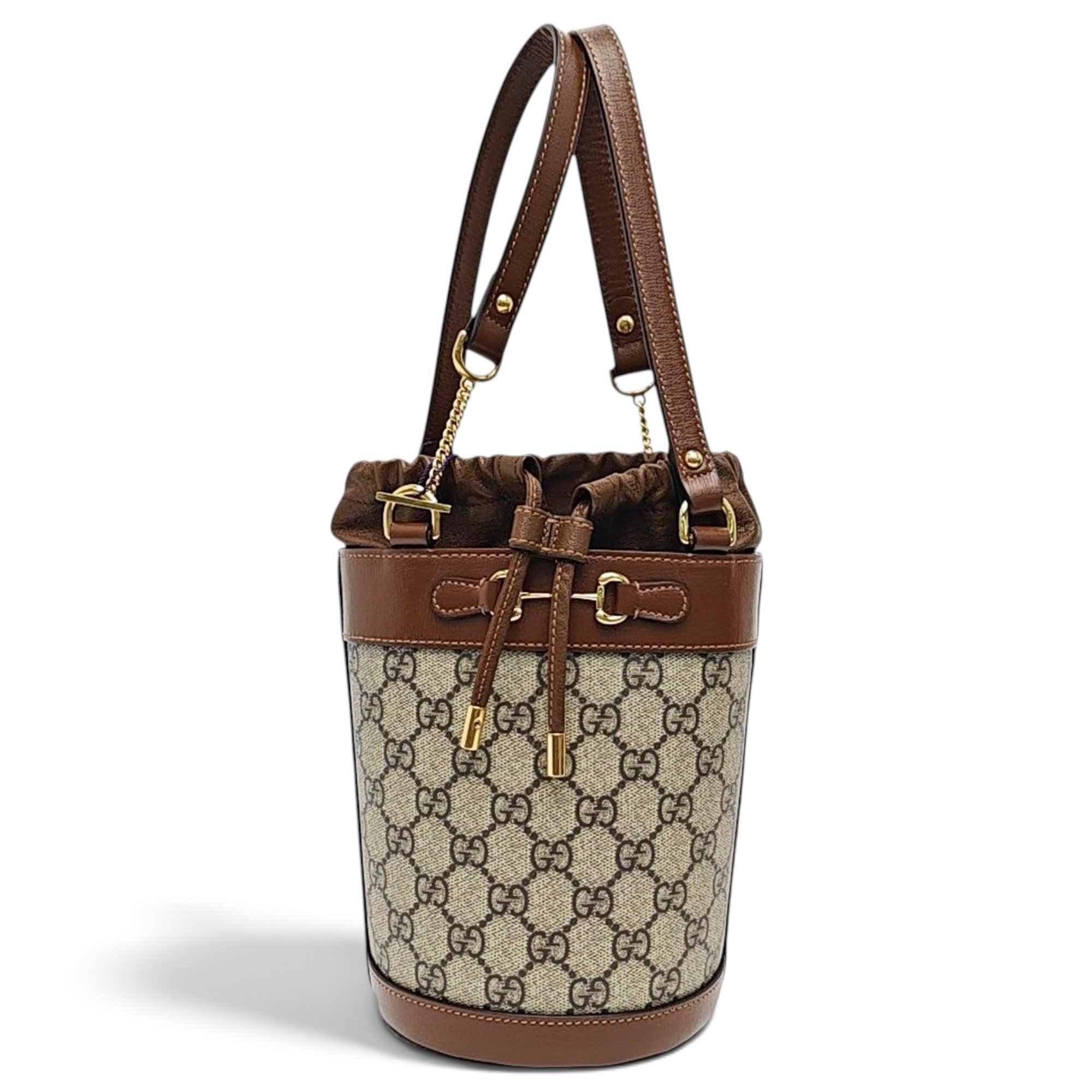 Handle Horsebit 1955 leather handbag