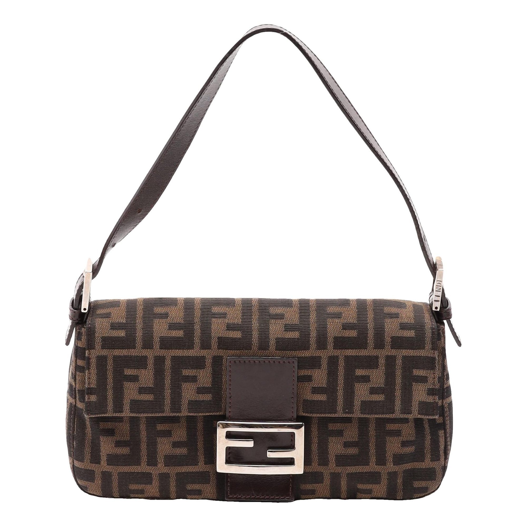 Baguette leather handbag