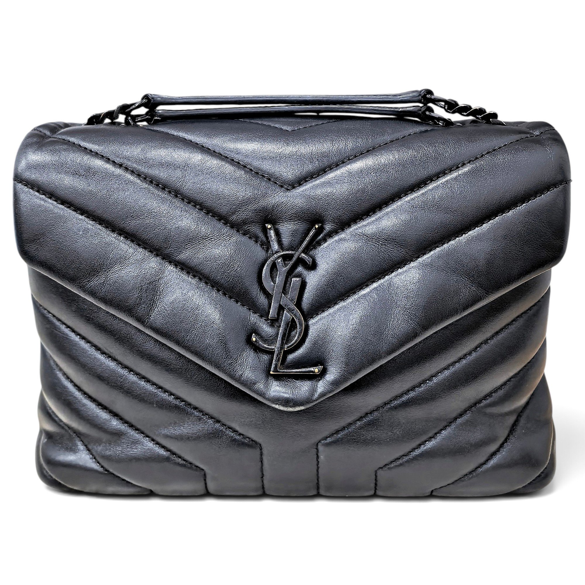 Loulou leather handbag