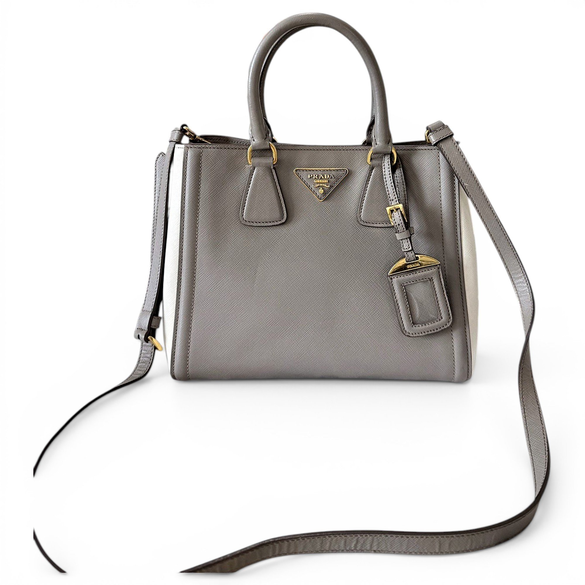 Galleria leather handbag