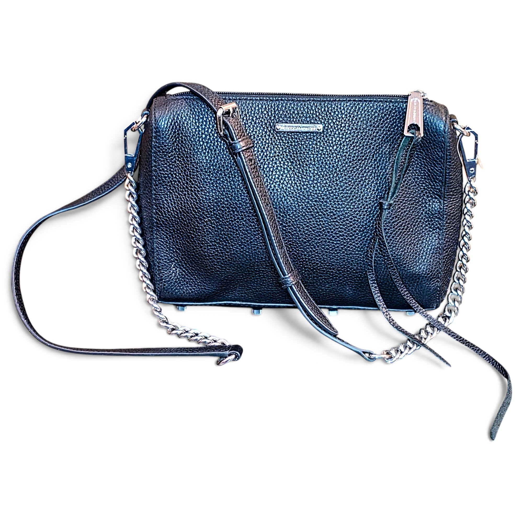 Leather crossbody bag
