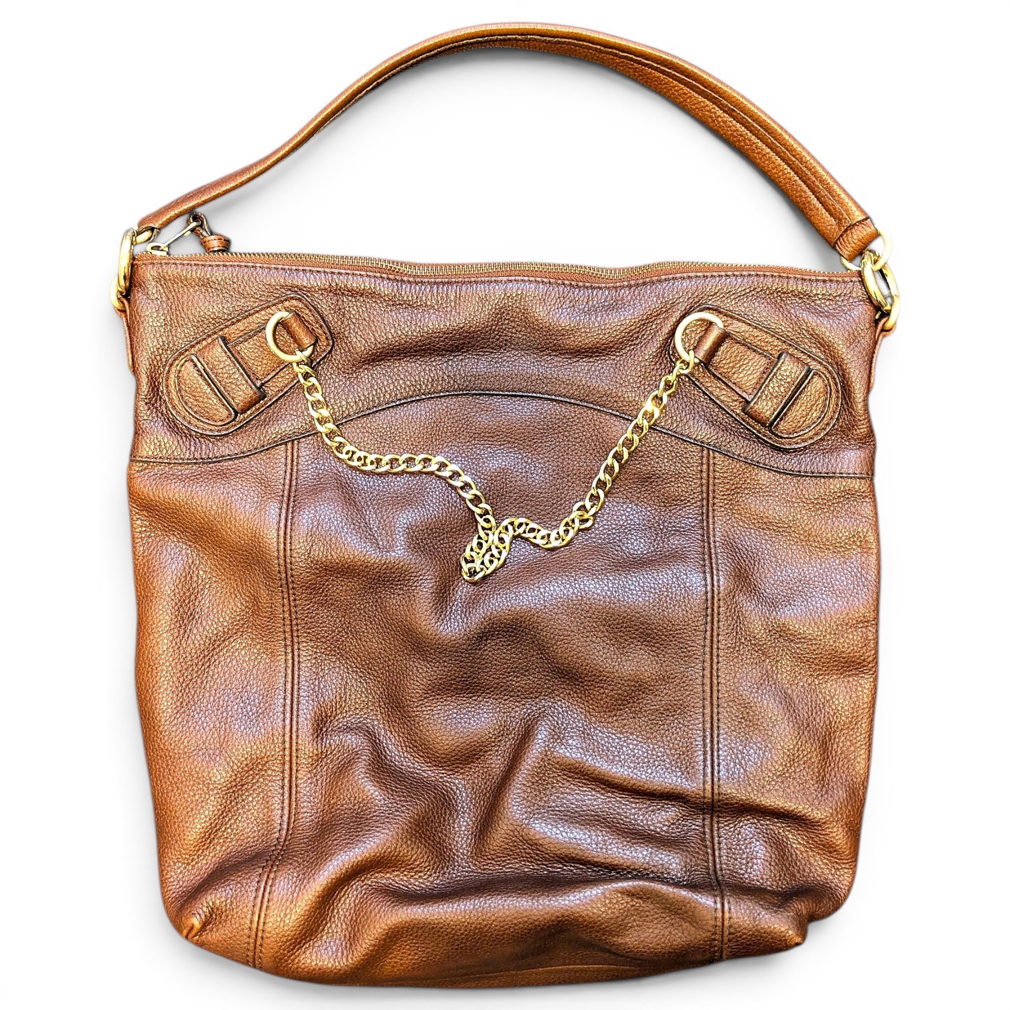 Leather handbag