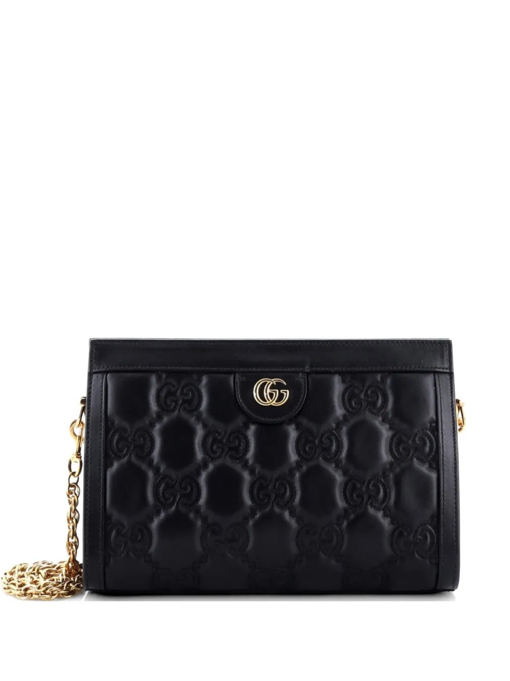 GG GG Matelasse Leather Small shoulder bag