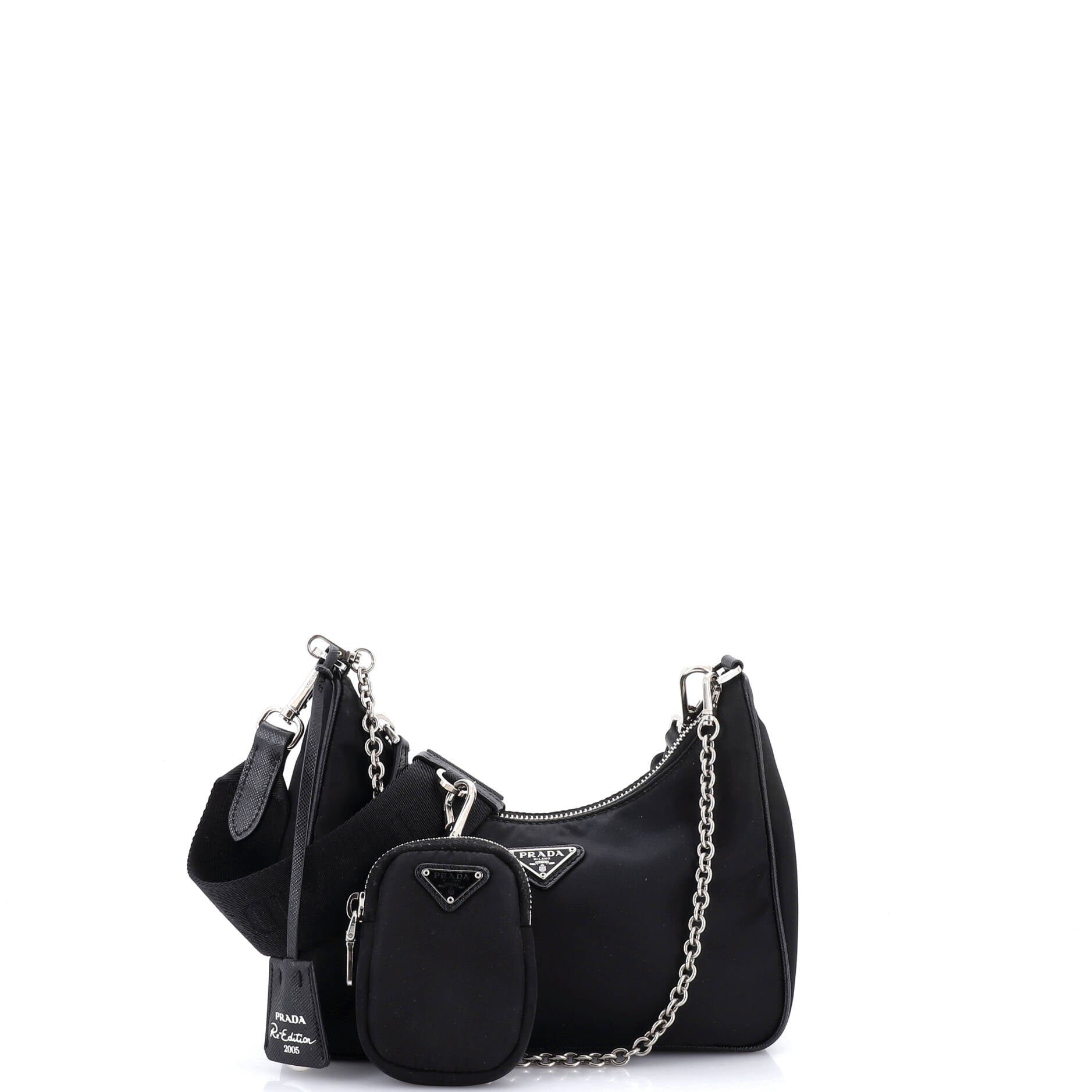 Re-Edition 2005 Shoulder Bag Tessuto Small