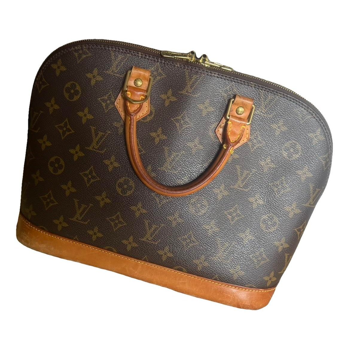 Alma leather handbag