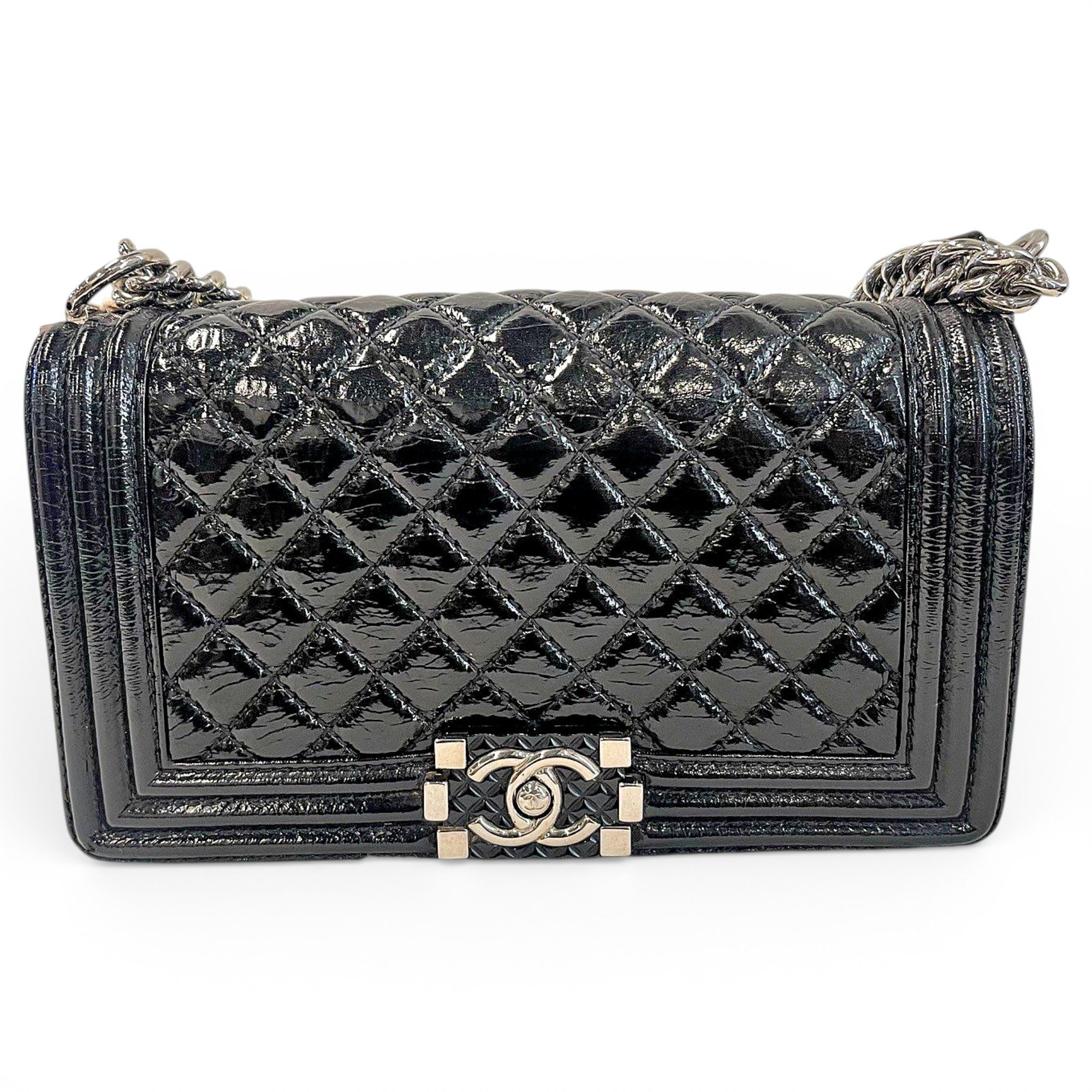 Boy leather crossbody bag