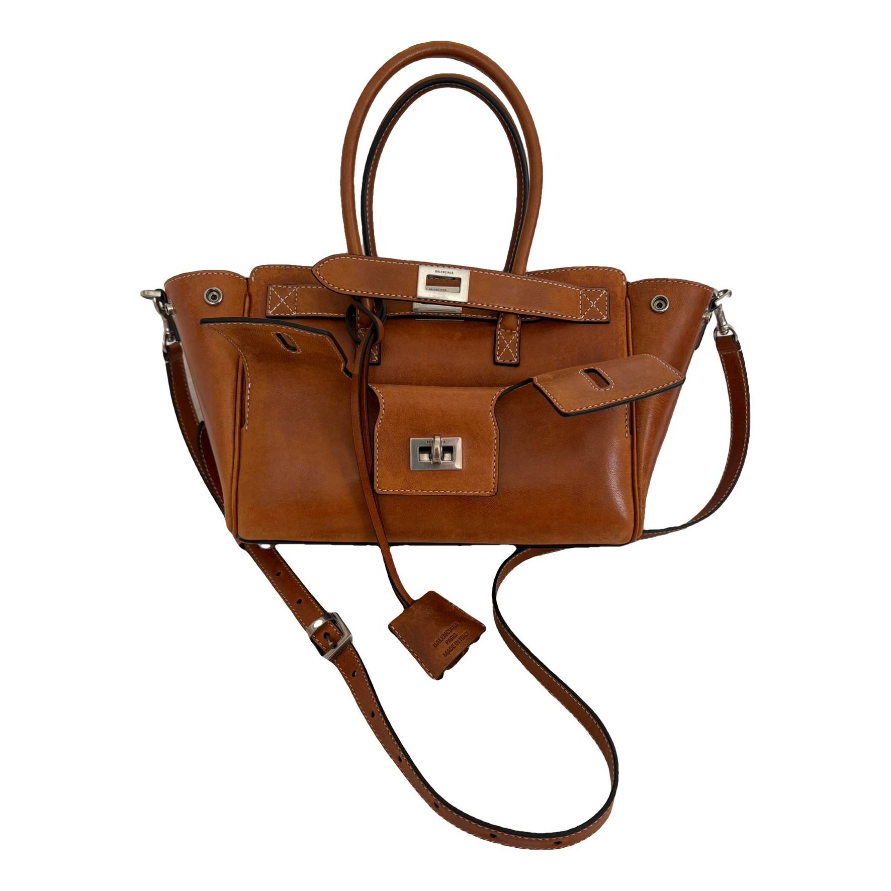 Carry All Bel Air leather handbag