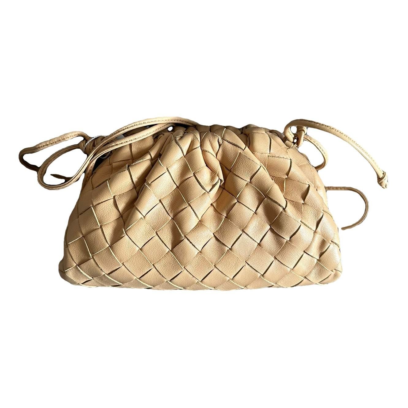Pouch leather crossbody bag